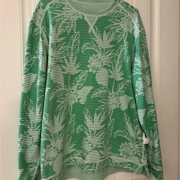 NWOT Men’s Long Sleeve Reversible Tommy Bahama Pullover - Picture 6 of 13